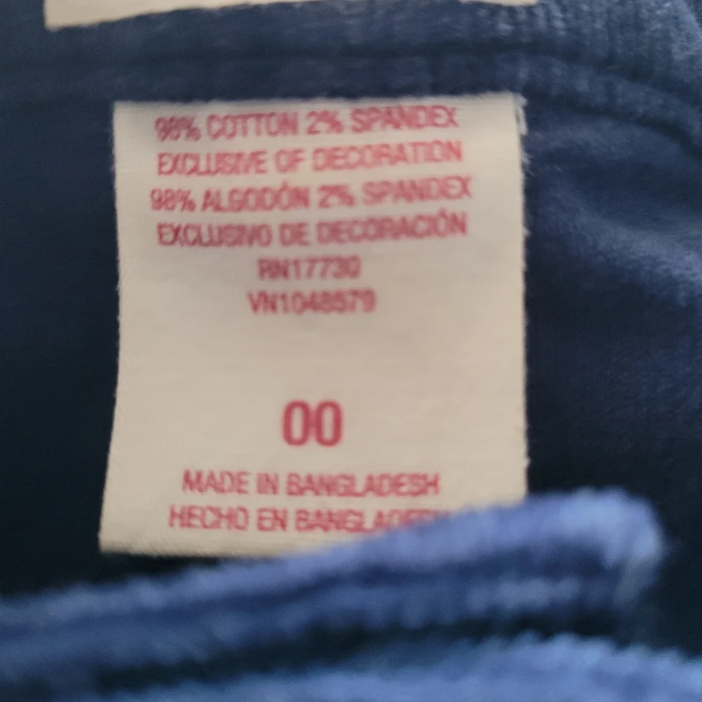 Floral embroidered corduroy skirt - Picture 4 of 9